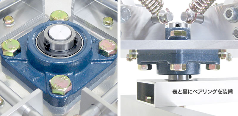 Ｔシャツ4色印刷機ベアリング