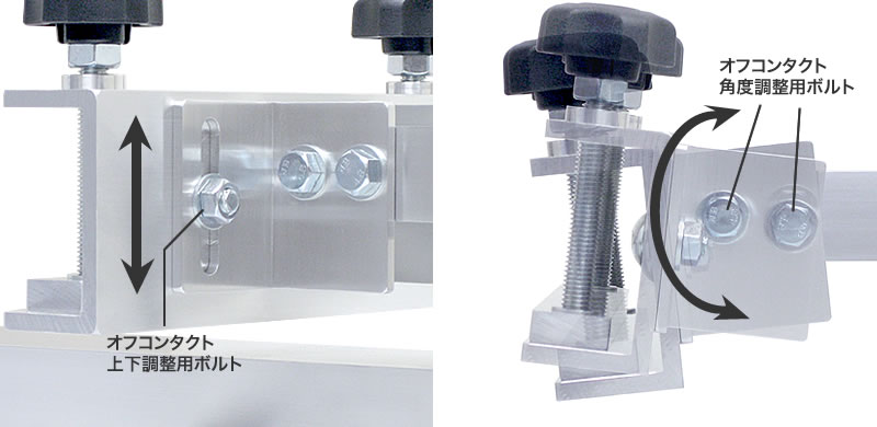 Ｔシャツシルクスクリーン印刷機オフコンタクト